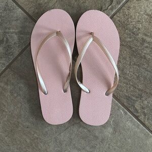•nwot• Light Pink Flip-Flops